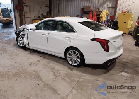 2021 Cadillac Ct4 Luxury из США, поврежденный, VIN 1G6DA5RKXM0135284